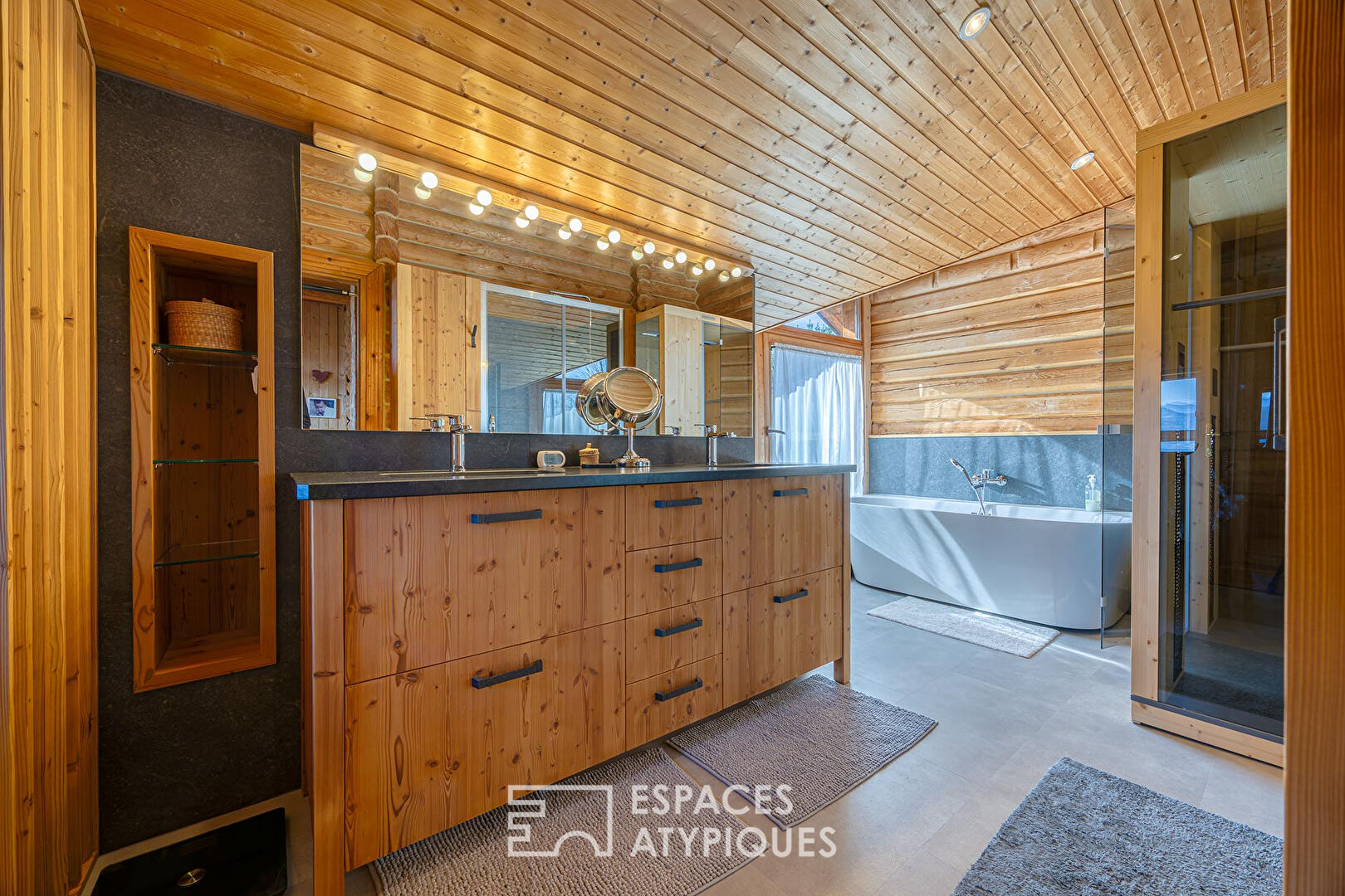 Chalet contemporain avec vue imprenable