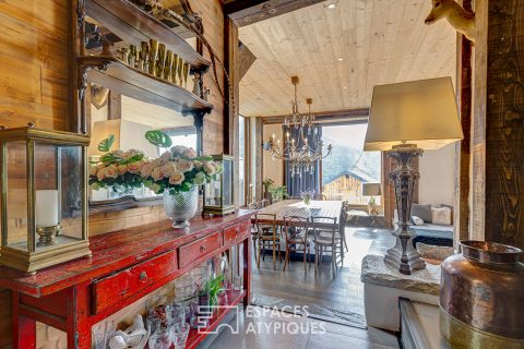 Ancienne grange savoyarde rénovée