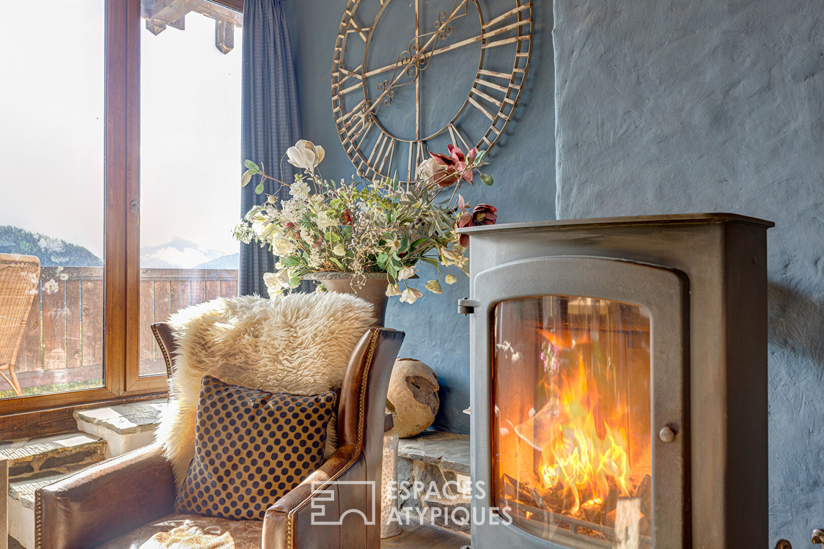 Ancienne grange savoyarde rénovée