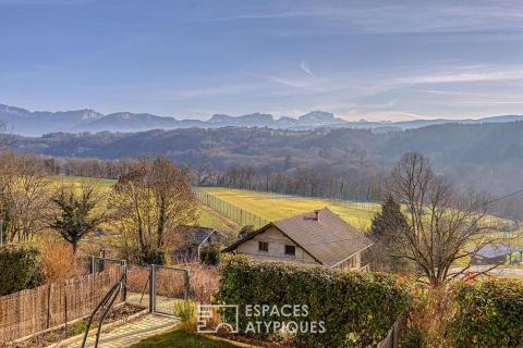 Ancien corps de ferme rénové avec vue