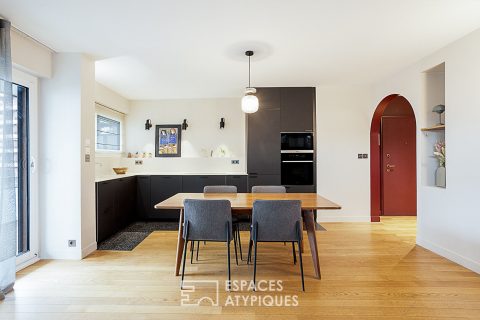 Elégant appartement avec terrasse et parking aux portes de Genève