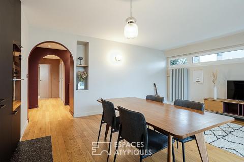 Appartement chic et contemporain avec terrasse et parking aux portes de Genève