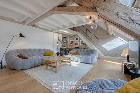 Duplex de caractère en coeur de ville