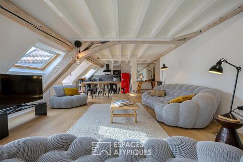 Charmant duplex sous les toits en hypercentre