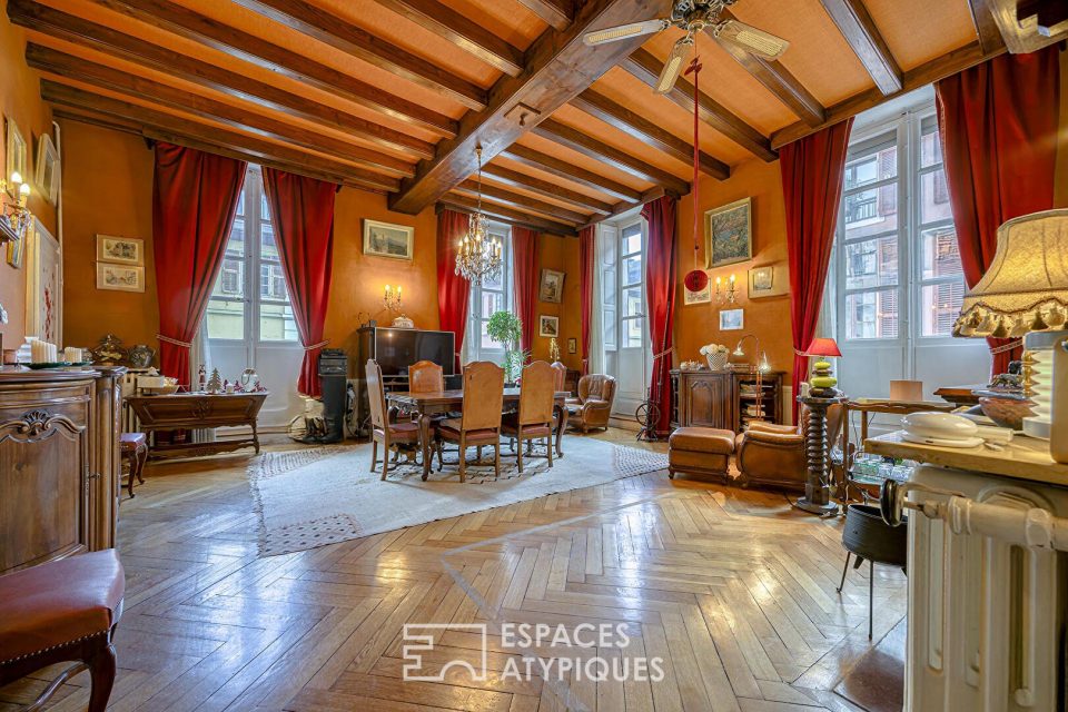 Vaste appartement à l'élégance historique, au coeur de la ville