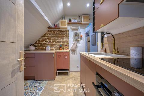 Charmant studio avec mezzanine en centre ville