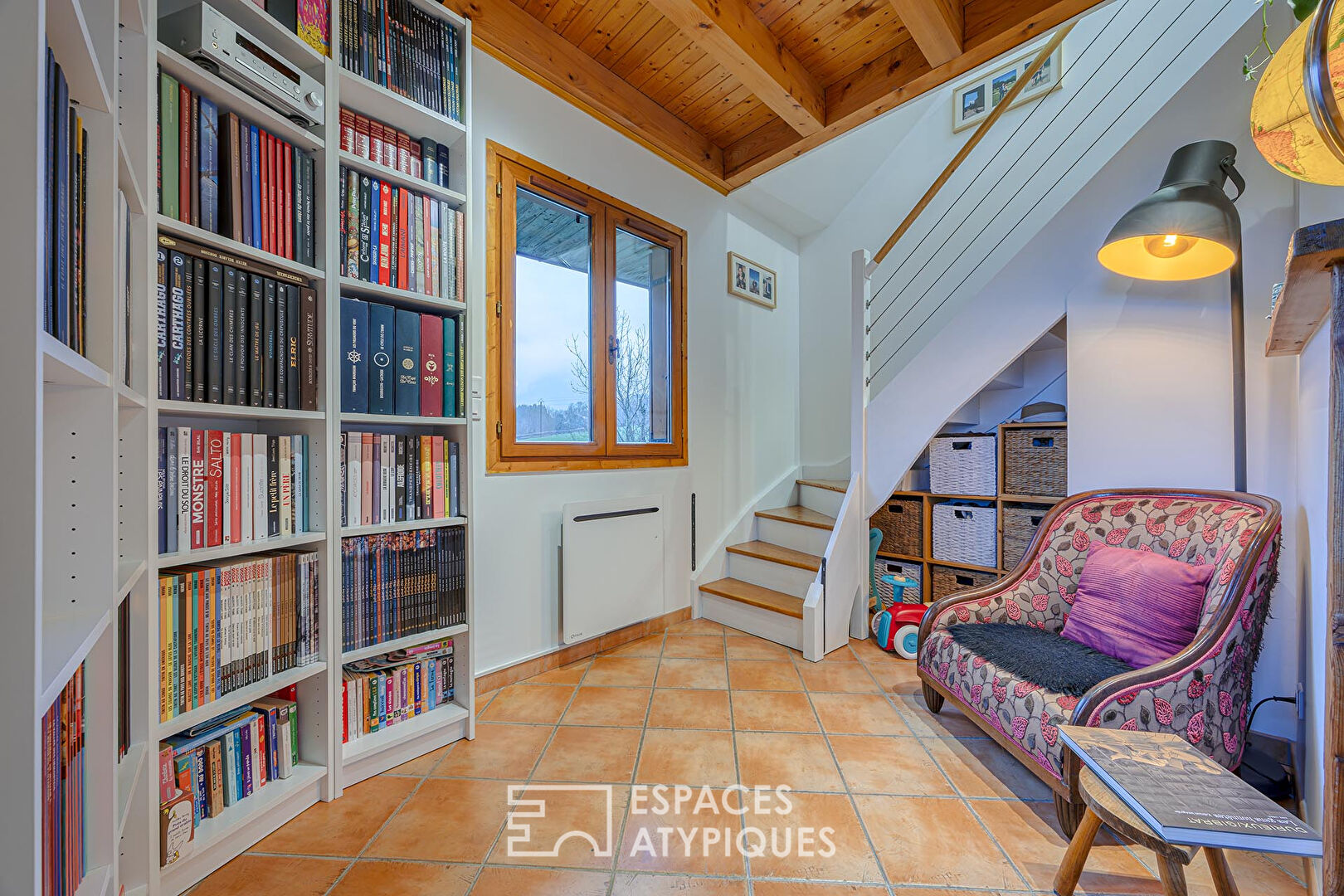 Duplex rénové avec jardin et terrasse ombragée vue sur le lac