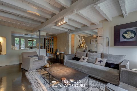 Village house with unmissable character