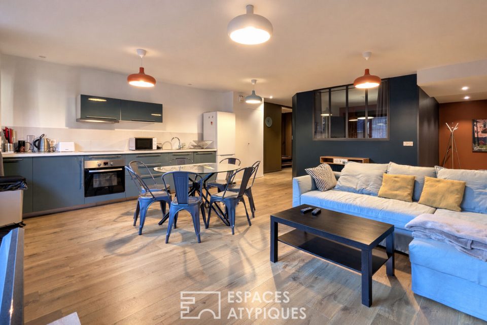 Rénovation contemporaine en plein centre-ville