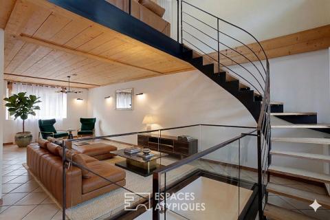 Maison triplex esprit Loft au coeur du hameau