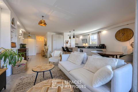 Appartement chaleureux avec terrasse