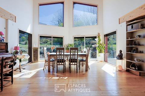 Ossature bois en plein coeur du quartier historique