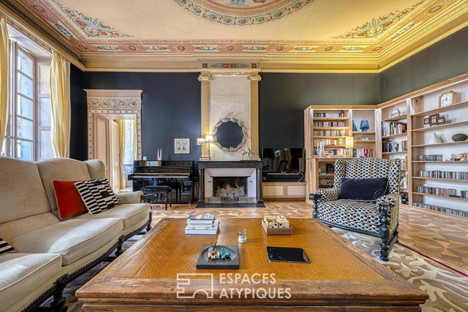 Appartement bourgeois au centre historique avec garage