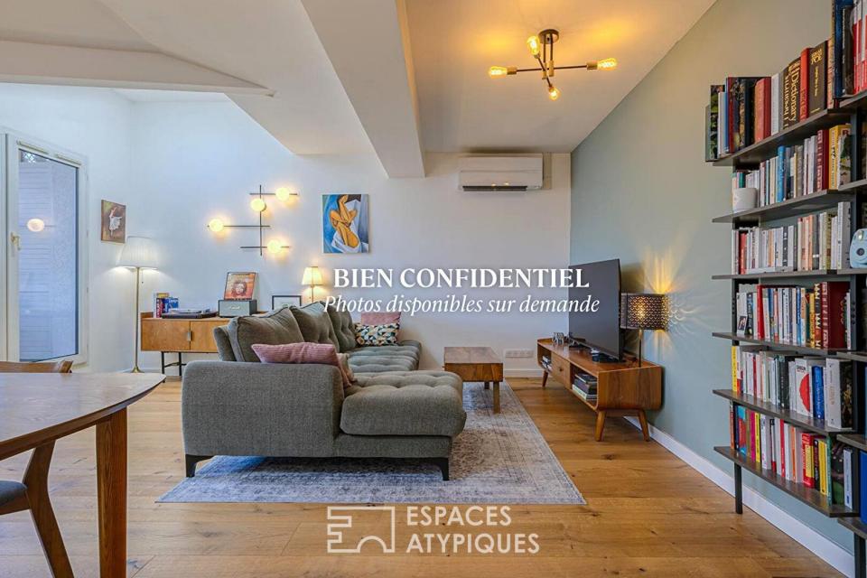 Appartement au dernier étage avec terrasse en hypercentre