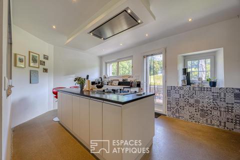Réhabilitation contemporaine d&rsquo;une ancienne grange