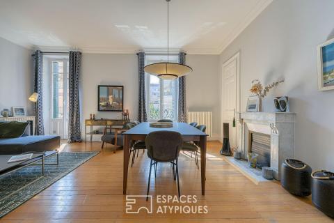 Appartement haussmannien en hypercentre