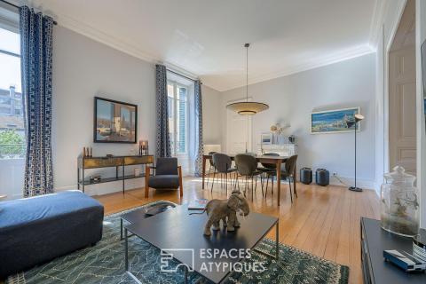 Appartement haussmannien en hypercentre