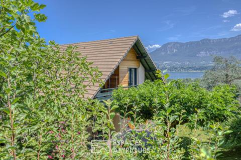 Villa avec vue sur le lac et le massif de Belledonne
