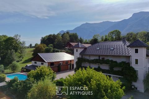 Bâtisse de caractère avec vue imprenable sur le Mont Blanc