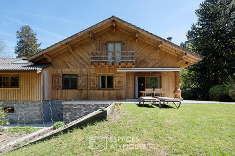 Chalet d’exception et son parc privé à 40 minutes de Genève