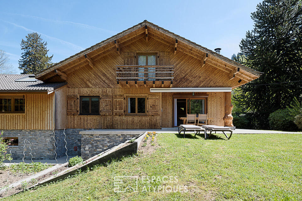 Chalet d'exception et son parc privé à 40 minutes de Genève