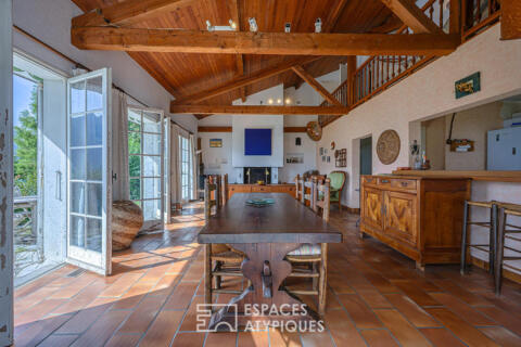 Maison à rénover avec vue lac
