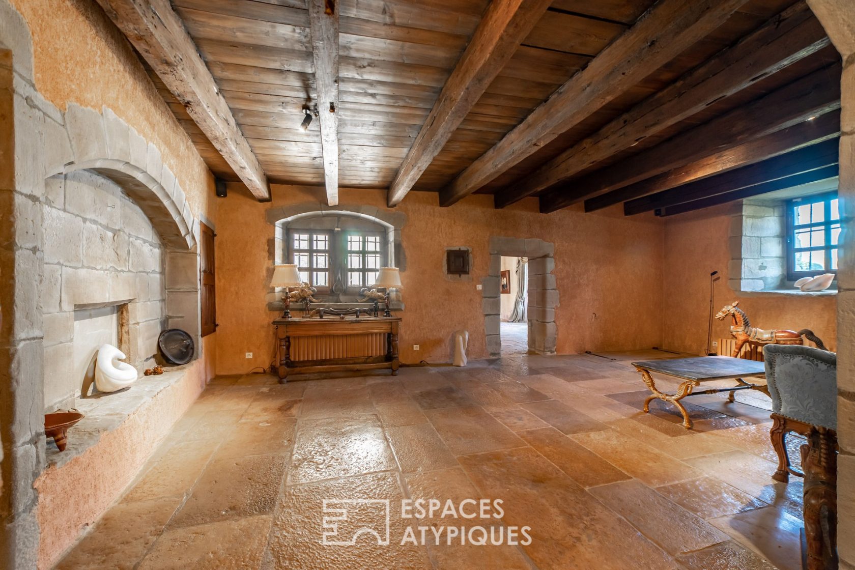 Renovated castle