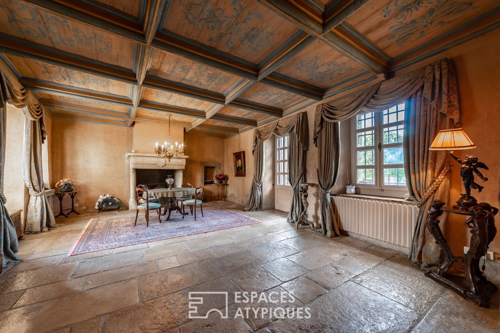 Renovated castle