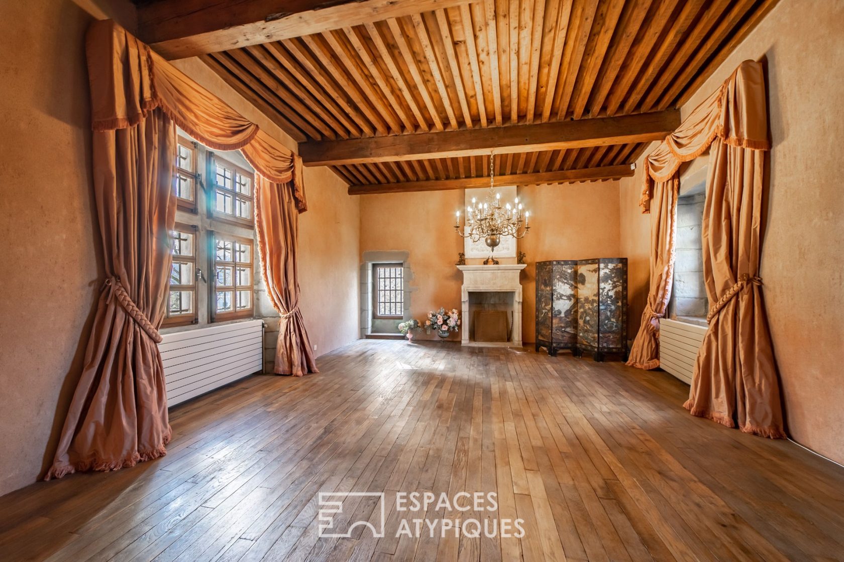 Renovated castle