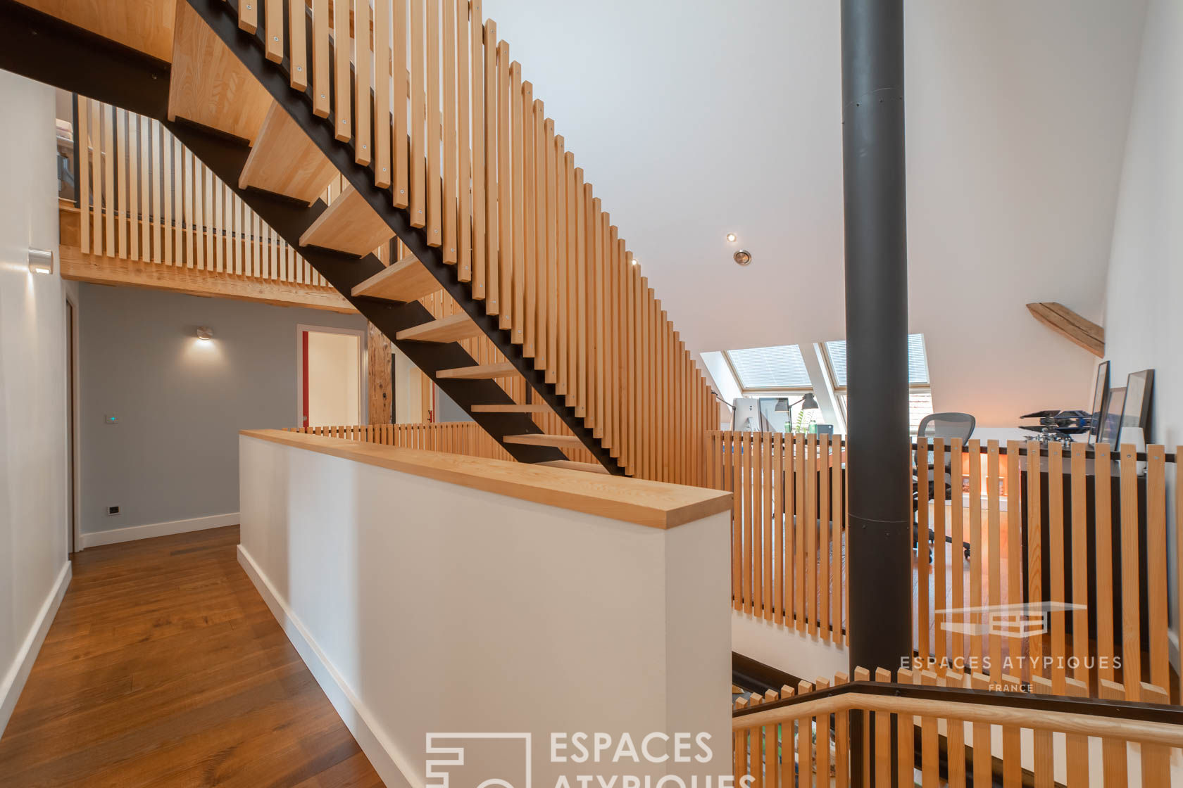 Rénovation contemporaine dans une ferme de caractère