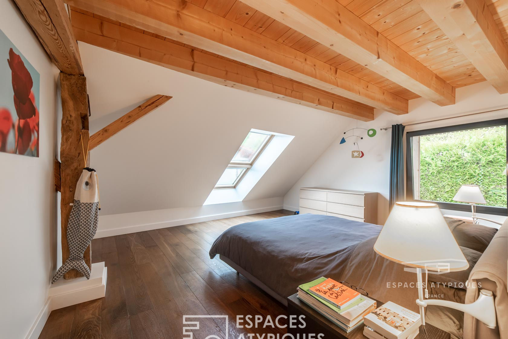 Rénovation contemporaine dans une ferme de caractère