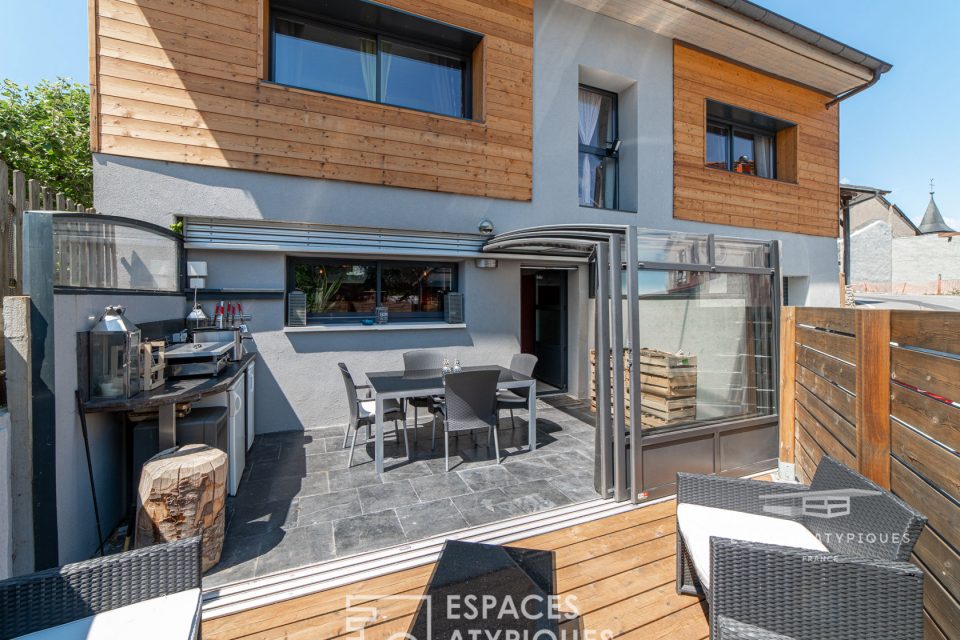 74890 LULLY - Maison de village revisitée avec terrasse - Réf. 646EA