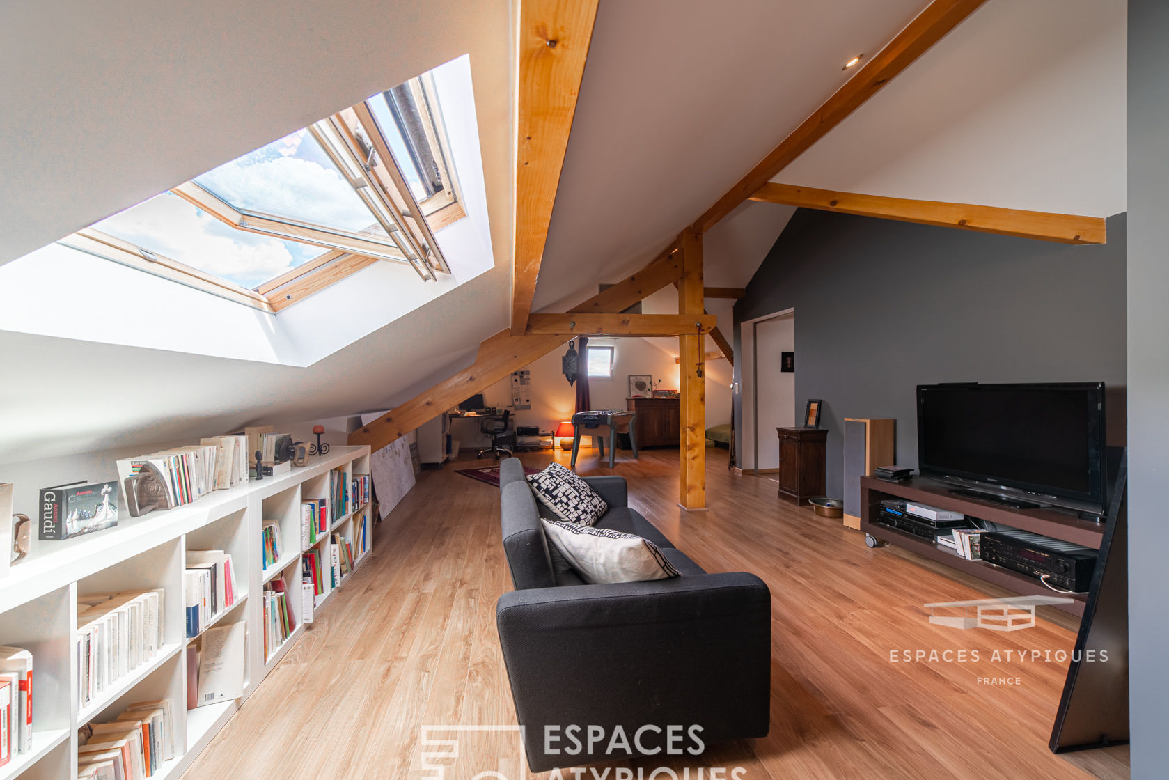 Villa familiale et contemporaine