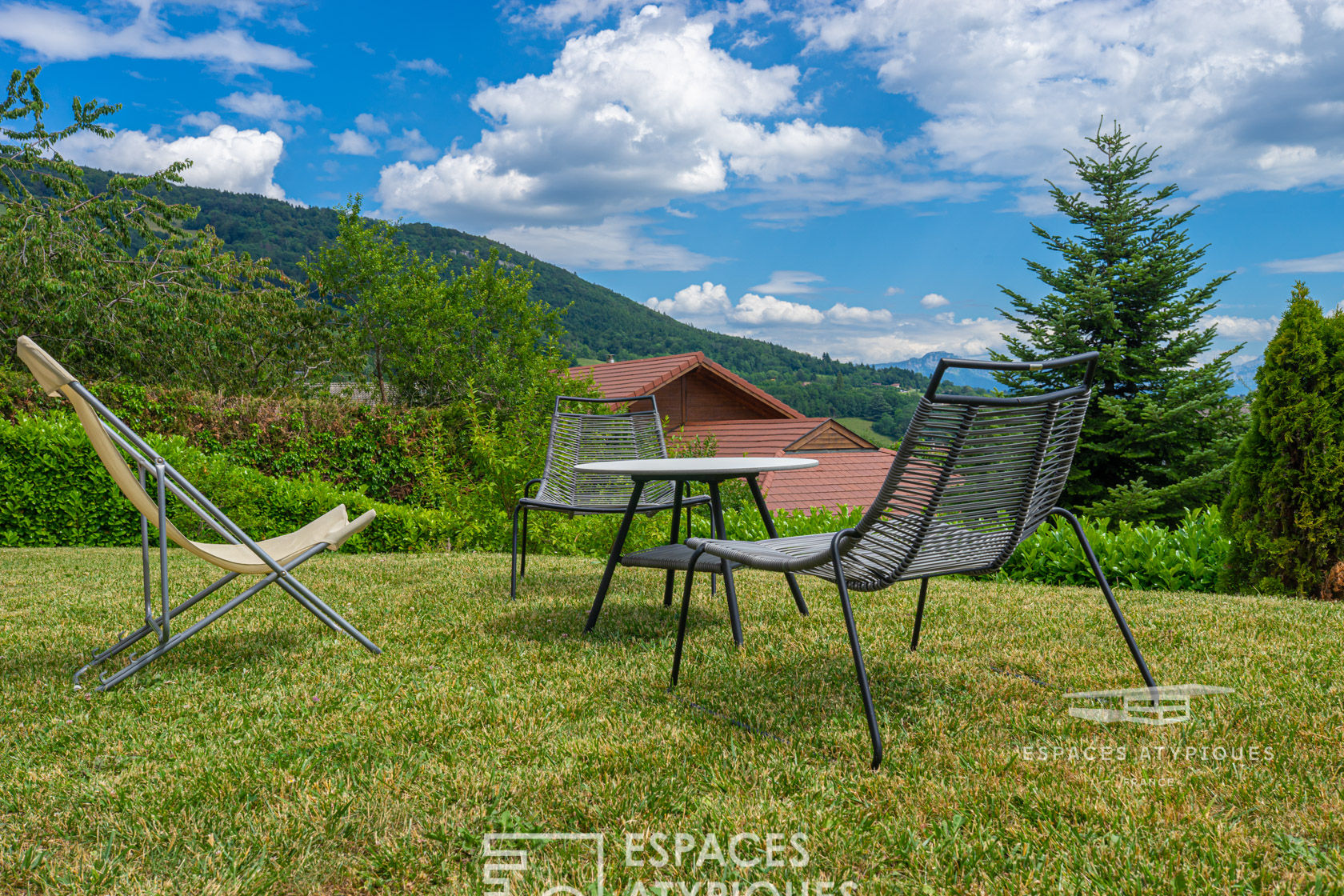 Villa familiale et contemporaine