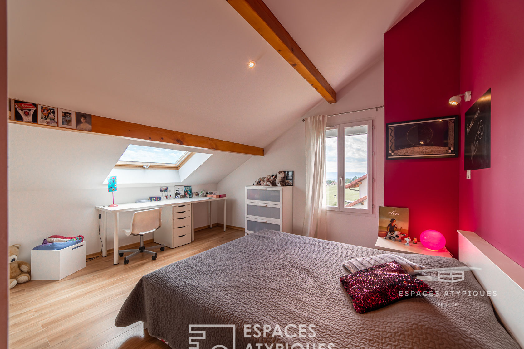 Villa familiale et contemporaine