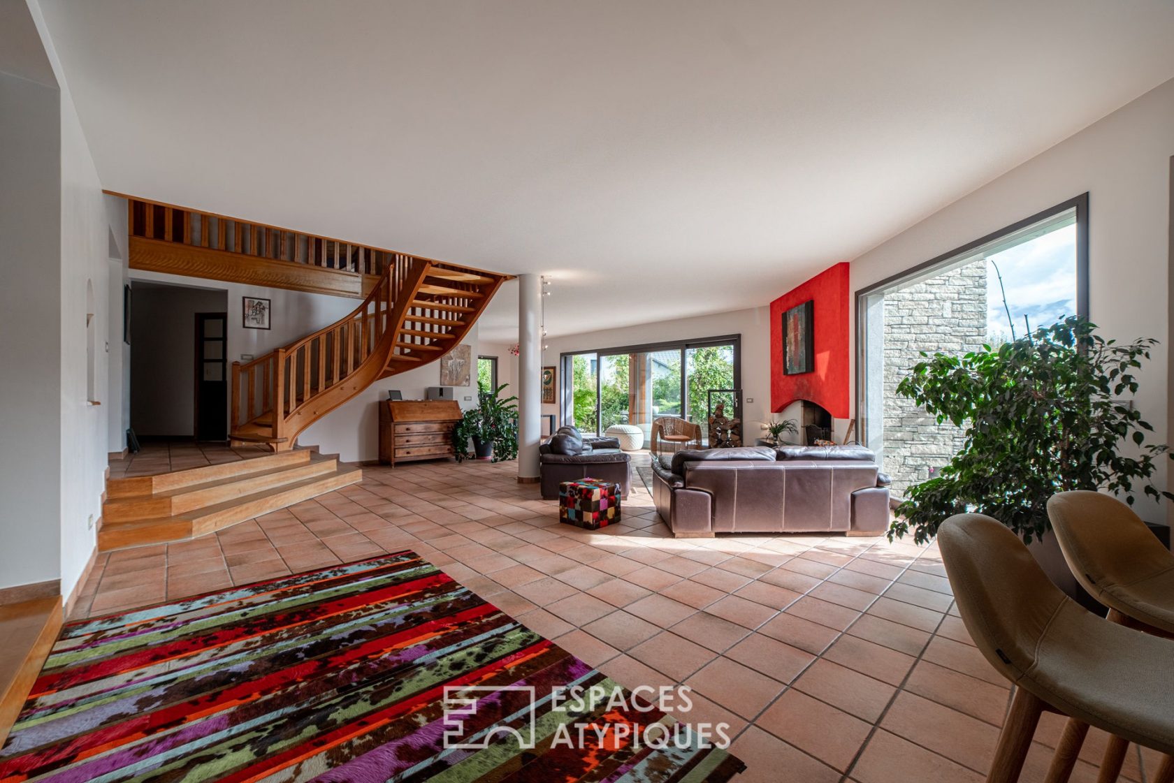 Maison d’architecte avec vue