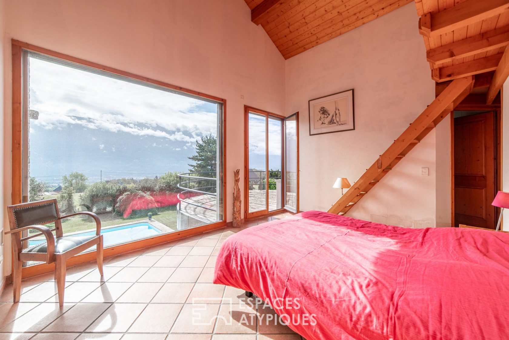 Maison d’architecte avec vue