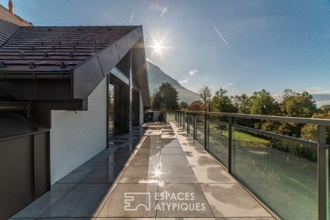 Dernier étage terrasse avec vue imprenable