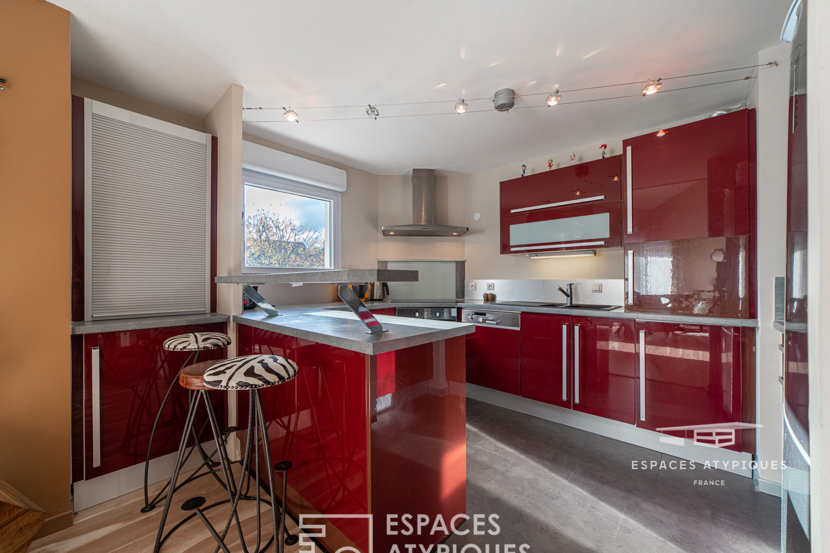 Duplex contemporain avec terrasse
