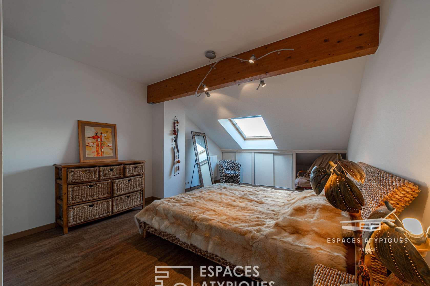 Duplex contemporain avec terrasse