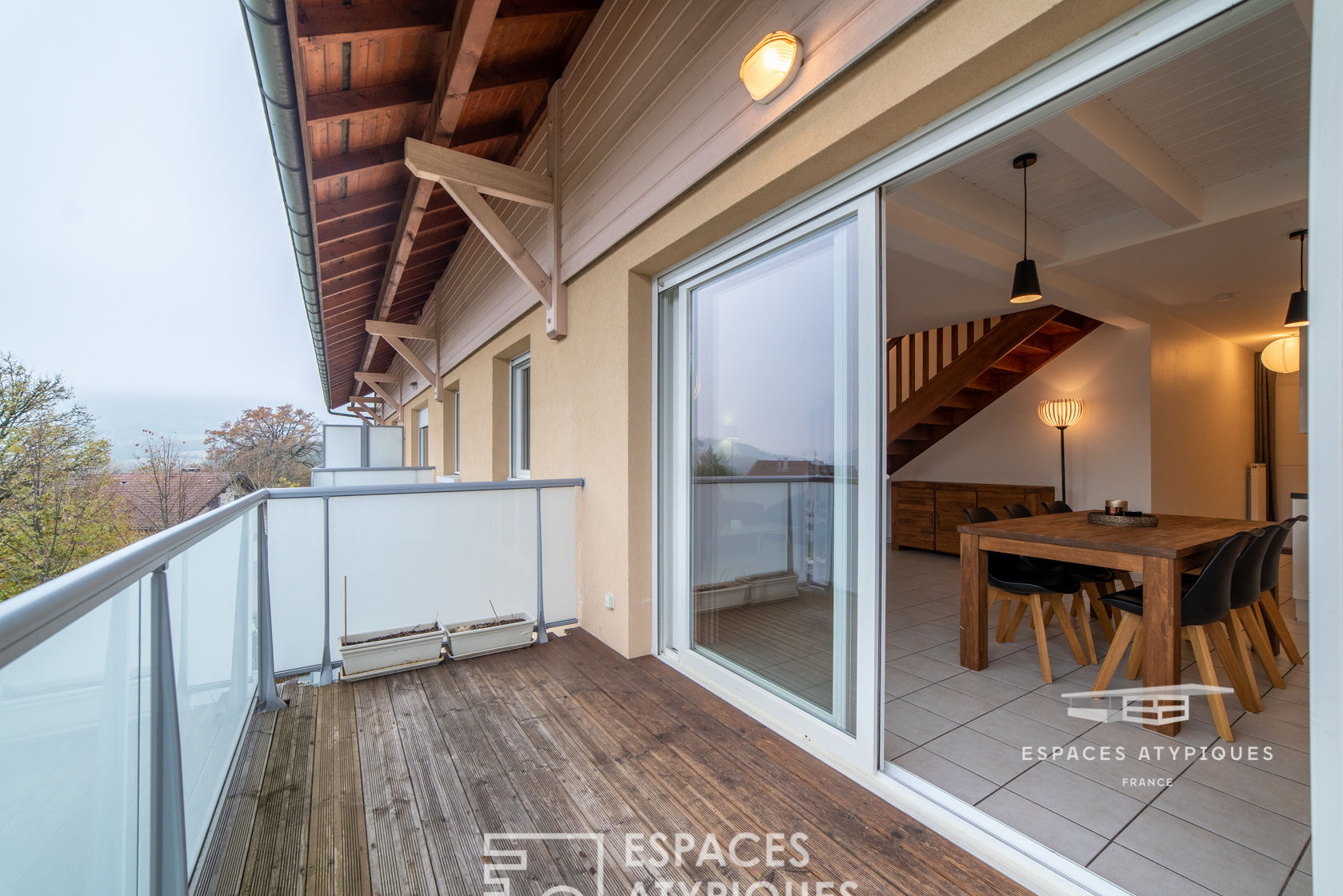Duplex cosy avec terrasse