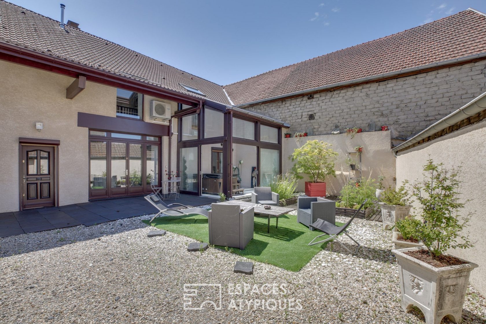 Renovated character village house