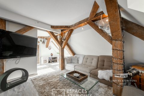 Duplex atypique dans une résidence historique