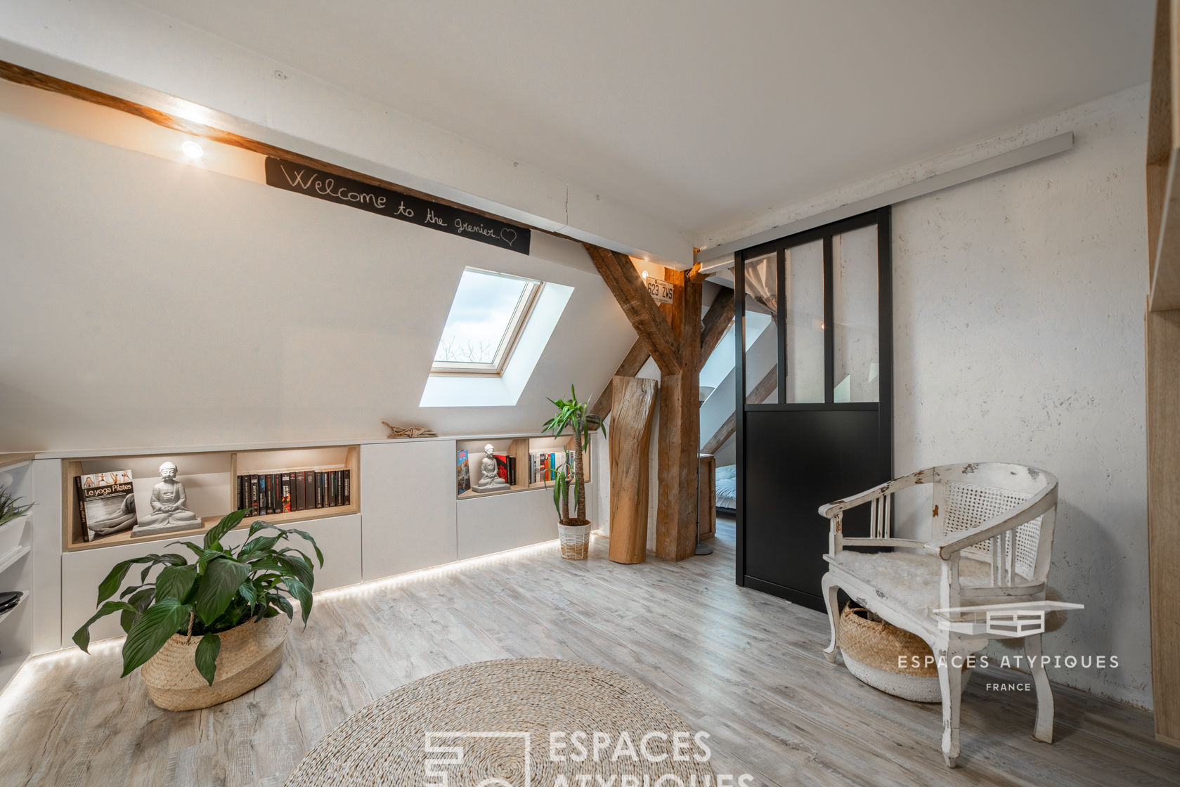 Duplex atypique dans une résidence historique