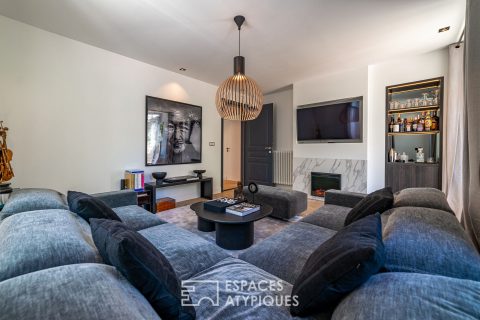 Duplex d’exception en rez-de-jardin d’un château
