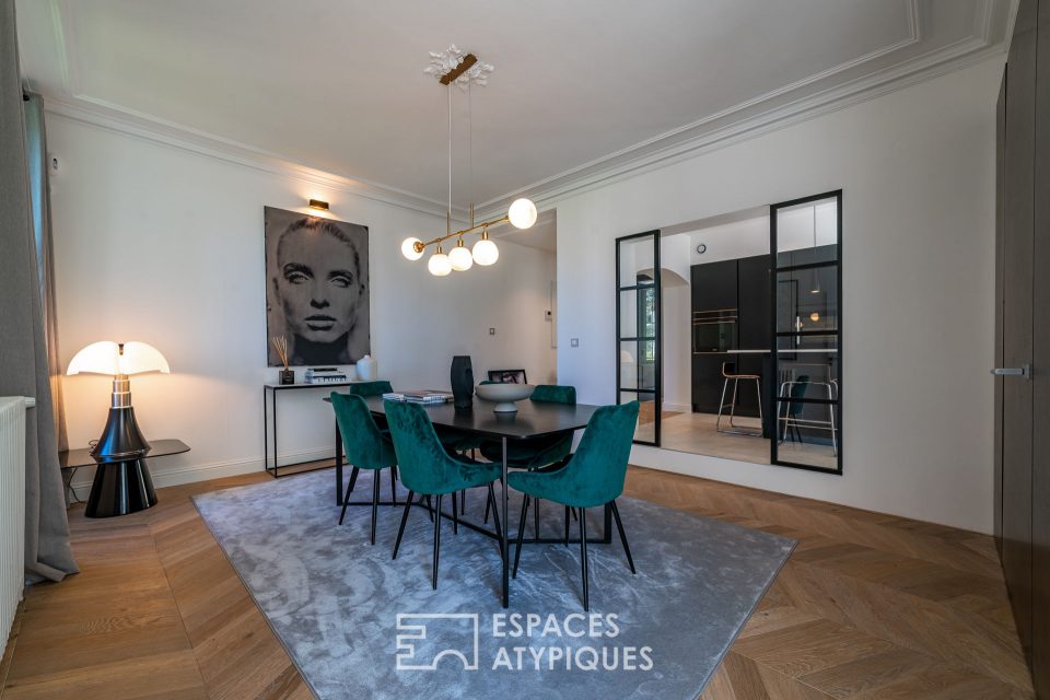 74100 VETRAZ MONTHOUX - Duplex contemporain dans un château avec piscine - Réf. 813EA