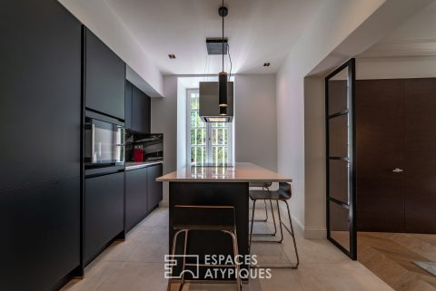 Duplex d’exception en rez-de-jardin d’un château