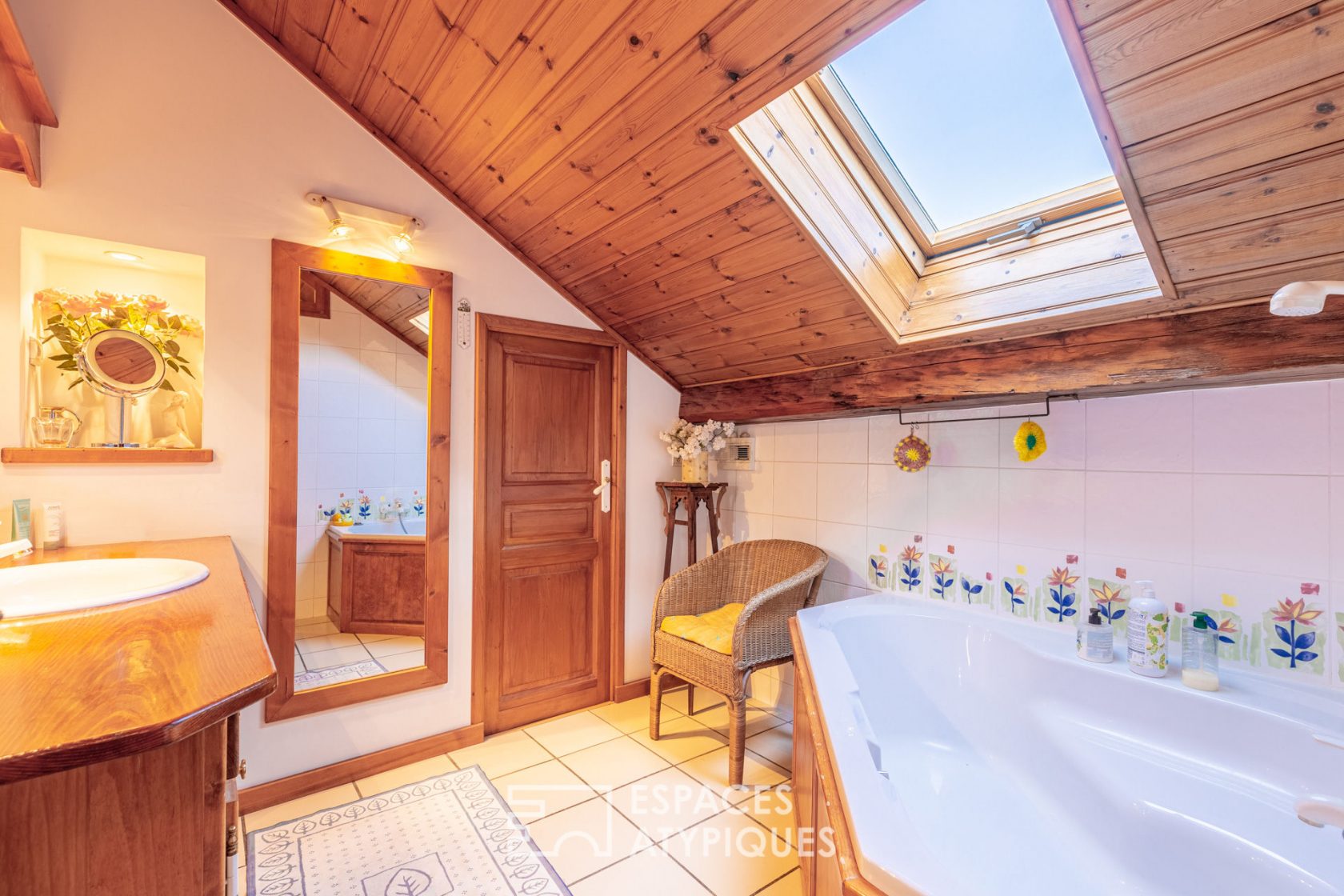 Duplex rénové en cœur de ville