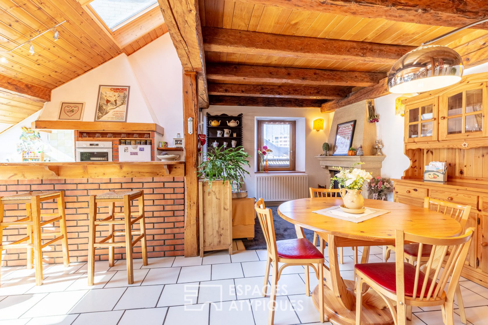 Duplex rénové en cœur de ville