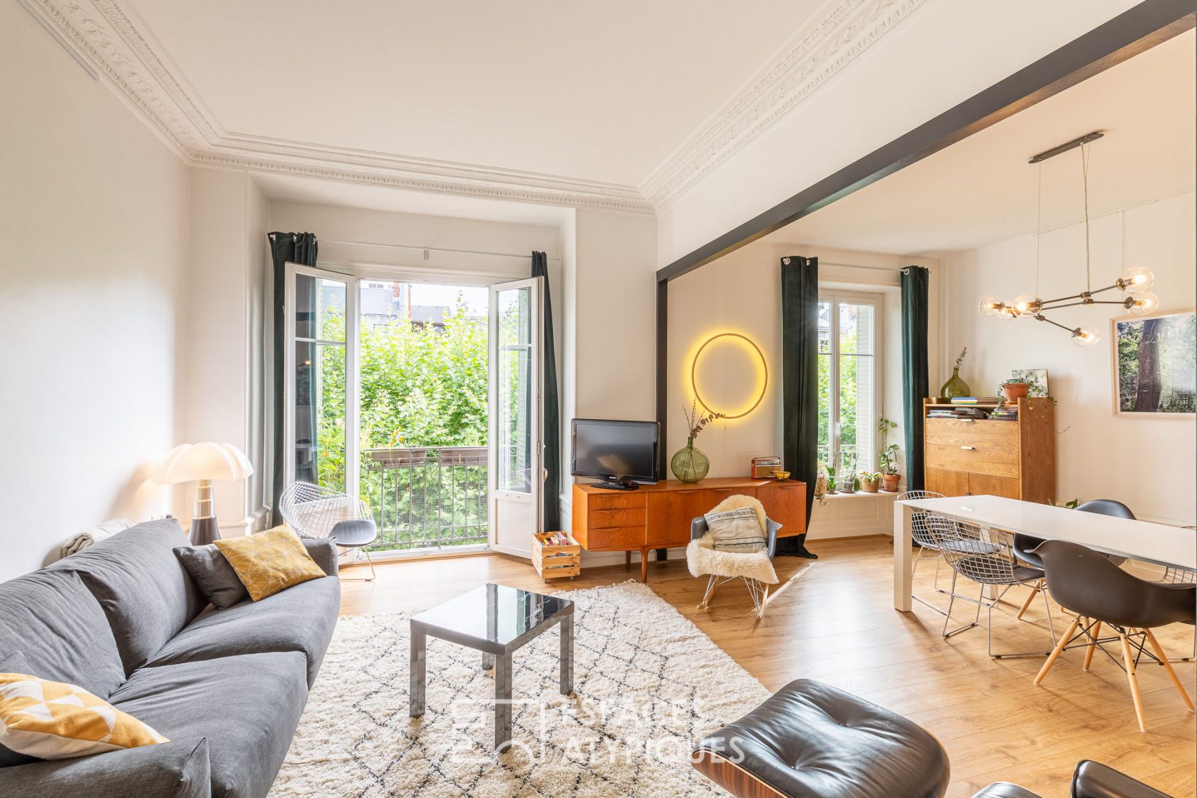 Appartement art déco rénové